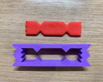 Cracker Shaped Polymer Clay Cutters - 10 Size