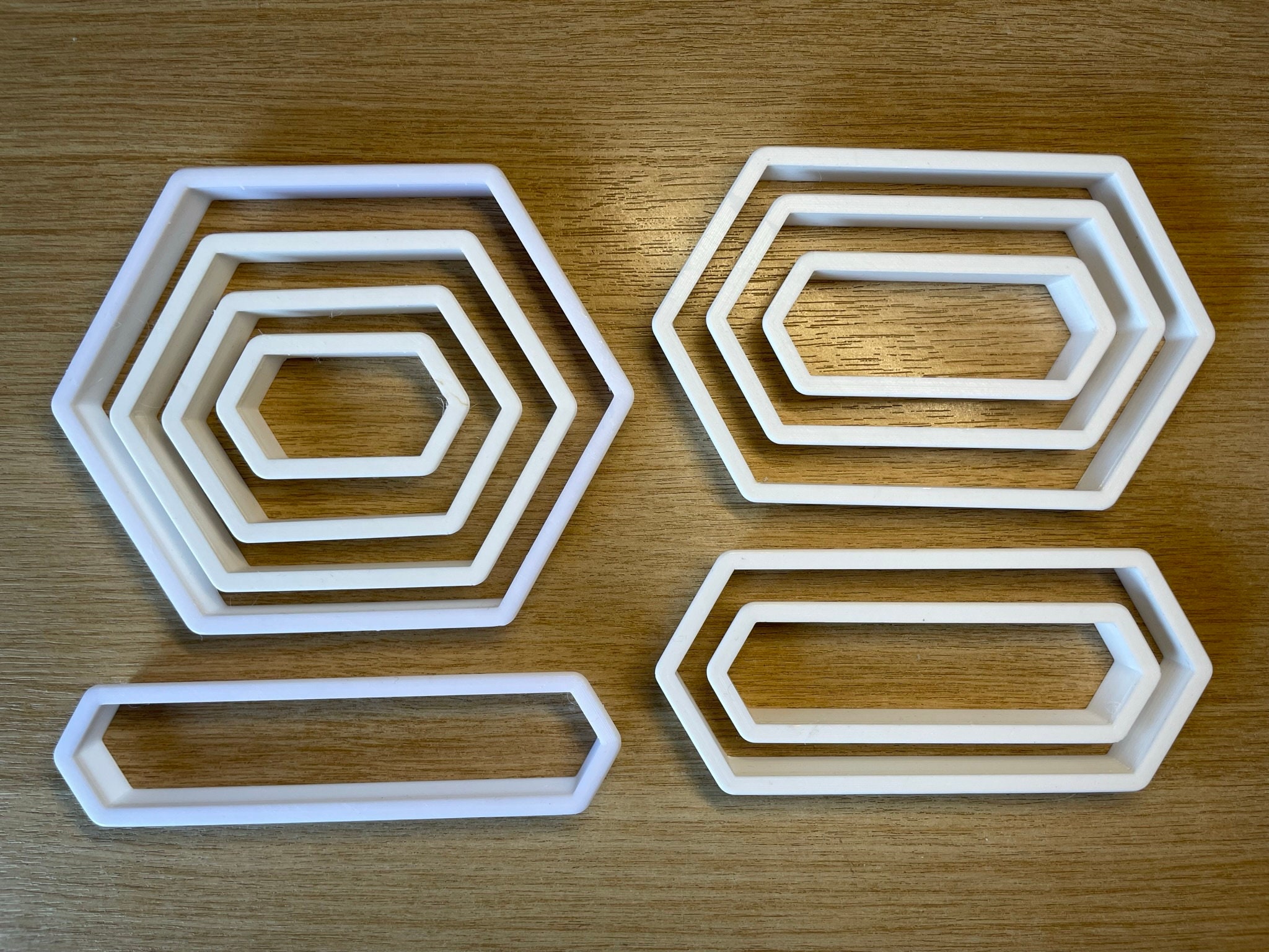 Set 6 Tagliapasta A Fiore | Acciaio Inox | Lavabile In Lavastoviglie | Misure Da 2.4 A 10.2 Cm | Per Biscotti E Fondente