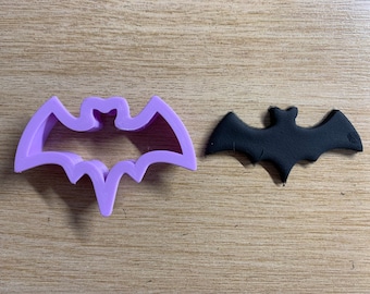 Halloween Bat Shape#1 Polymer Clay Cutters - 10 Sizes