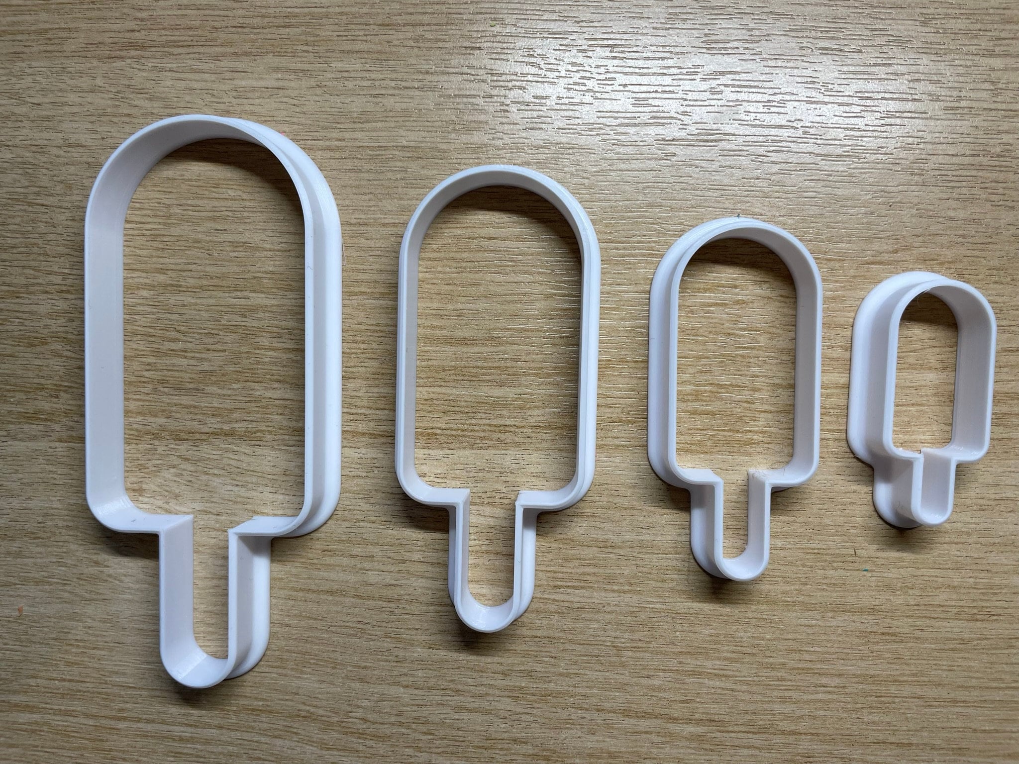Ice Lolly Shaped Cookie Cutters 4 Sizes Etsy