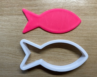 Fish Shapes Cookie Cutters - 4 Sizes