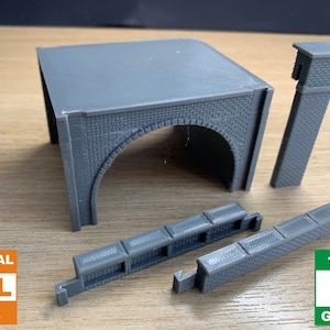 N Gauge Twin Track Viaduct For Model Railways - 1:148 Scale - Digital Download