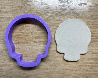 Halloween Skull#3 Polymer Clay Cutters - 10 Sizes