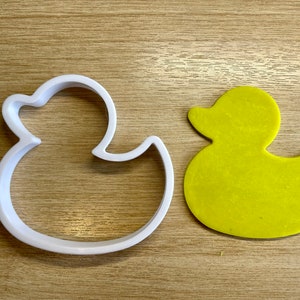 Rubber Duck Shaped Cookie Cutters - 4 Sizes