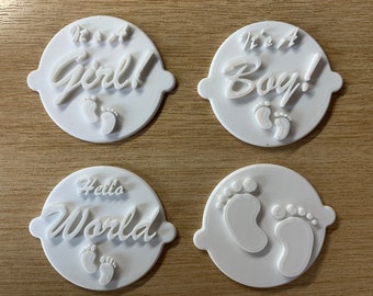 Baby Shower Embosser Stamps