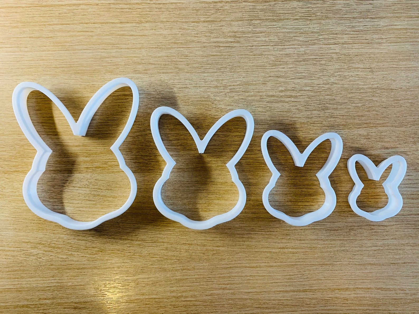 Easter Bunny Cookie Cutters 4 Sizes Etsy UK
