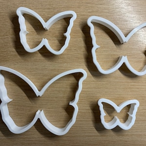 Butterfly Shaped Cookie Cutters - 4 Sizes
