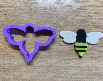 Bee Shaped Polymer Clay Cutters - 10 Size