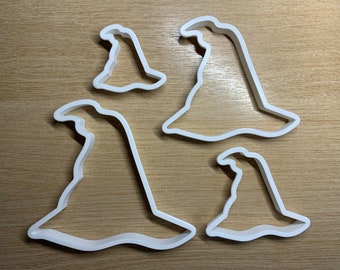 Halloween Witches Hat Cookie Cutters - 4 Sizes