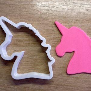 Unicorn Shaped Cookie Cutters - 4 Sizes