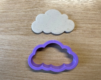 Cortadoras de arcilla polimérica de nube - 10 tamaños