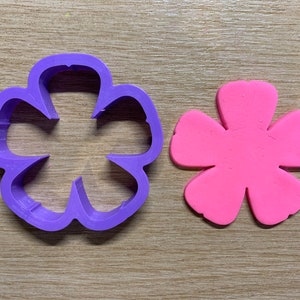 Primrose Shaped Polymer Clay Cutters - 10 Size
