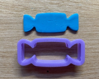 Candy Sweet Shaped Polymer Clay Cutters - 10 Sizes
