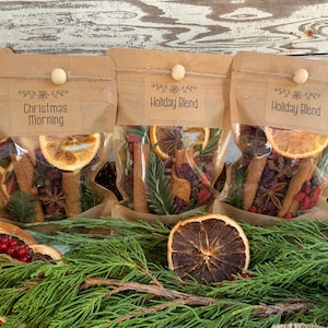 9 oz. Christmas Morning/Holiday Blend | Christmas Simmer Pot | Holiday Simmer Pot | Holiday Gift | Holiday Simmering Pot | Holiday Potpourri