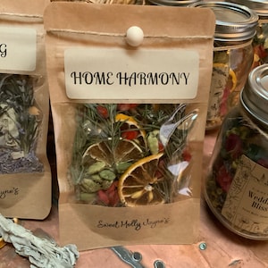 9 Oz. HOME HARMONY Simmer Pot Potpourri | Simmer Pot Potpourri | Simmer Pot | Organic Simmer Pot | Hygge Living | Stovetop Simmer Pot