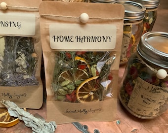 9 uncji. HOME HARMONY Simmer Pot Potpourri | Simmer Pot Potpourri | Simmer Pot | Organiczny Simmer Pot | Hygge Living | Simmer Pot na kuchenkę
