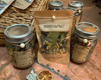 9 Oz. MOONDANCE Simmer Pot Potpourri | Simmer Pot Potpourri | Simmer Pot | Organic Simmer Pot | Hygge Living | Stovetop Simmer Pot