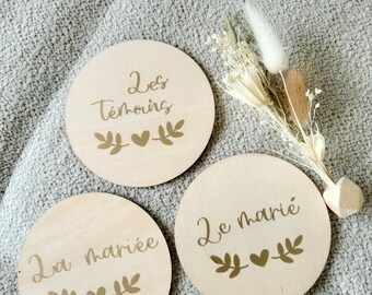 Carte en bois personnalisée. Prénom enfant, bébé. Mariage, Grossesse, naissance, etapes mois. idée Cadeau. St-Valentin, mamie, maman