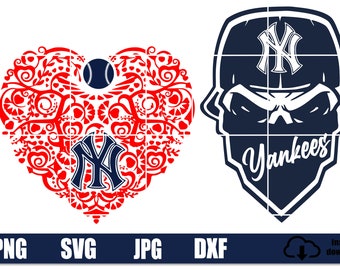 Free Free Yankees Heart Svg 756 SVG PNG EPS DXF File