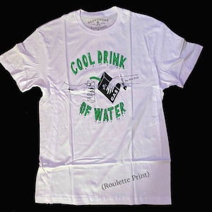Cool Drink White (Roulette Print)