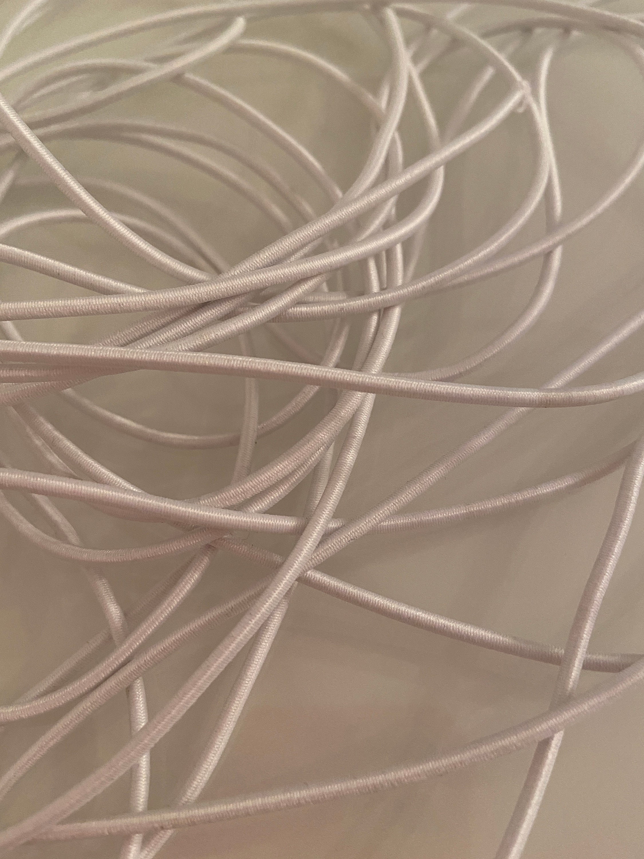 Black and White Rubber Band X 1.7 Mm Rubber Cord Hat Rubber Etsy UK