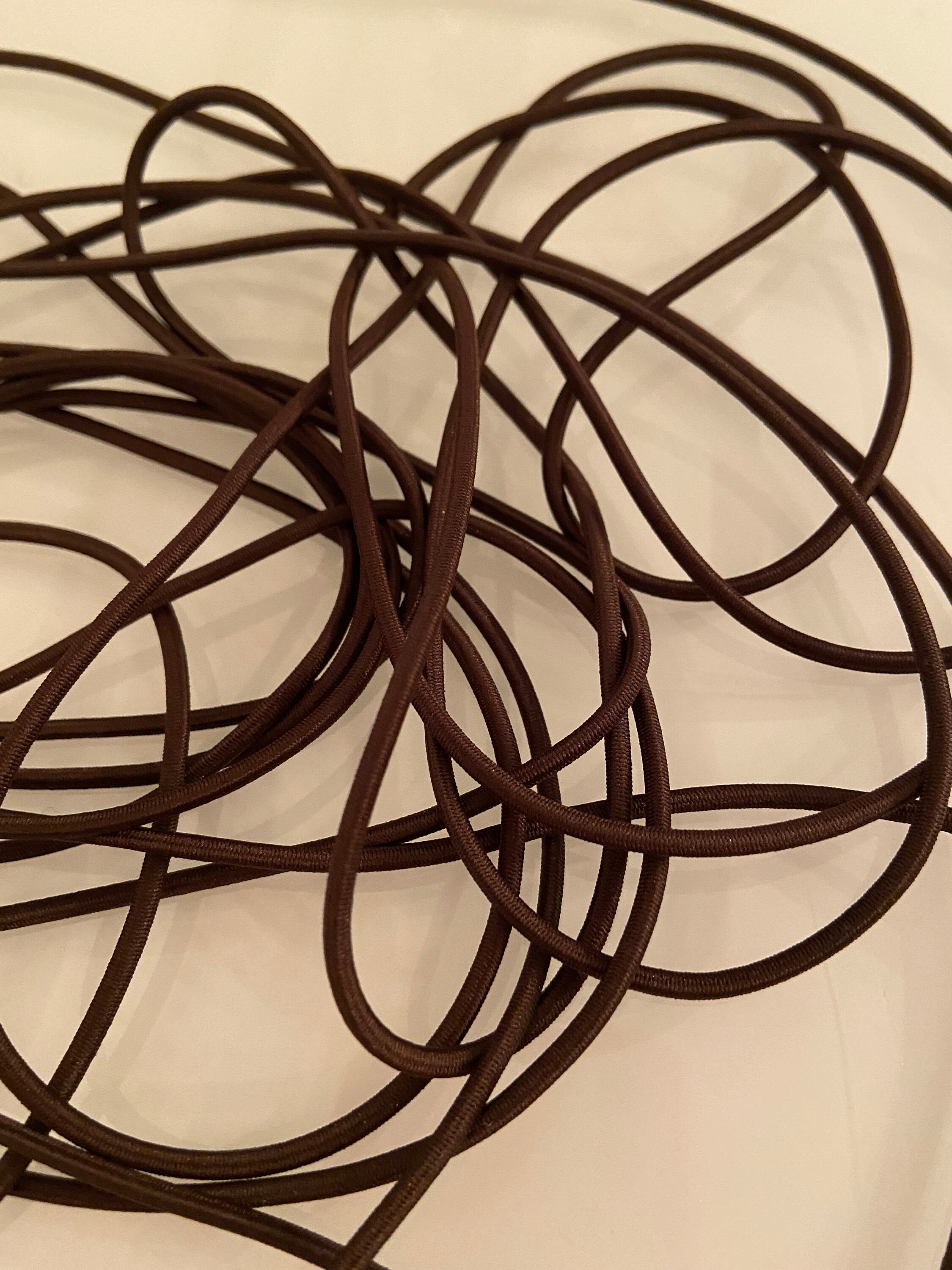 Black and White Rubber Band X 1.7 Mm Rubber Cord Hat Rubber Etsy UK