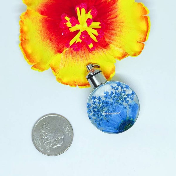 Blown Glass Necklace Etsy