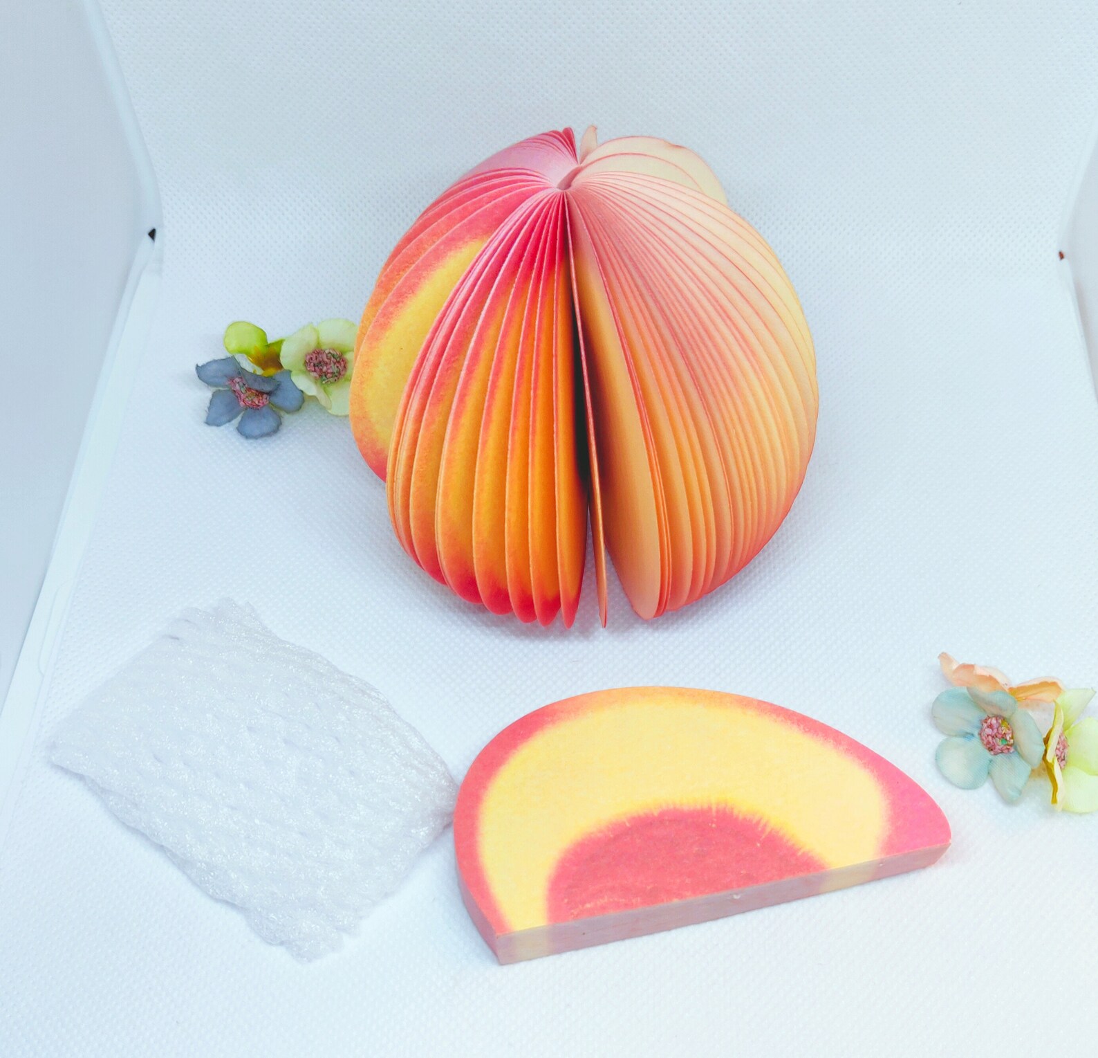 CUTE NOTEPADS FRUIT Notepads Peach Notepads Peach Etsy