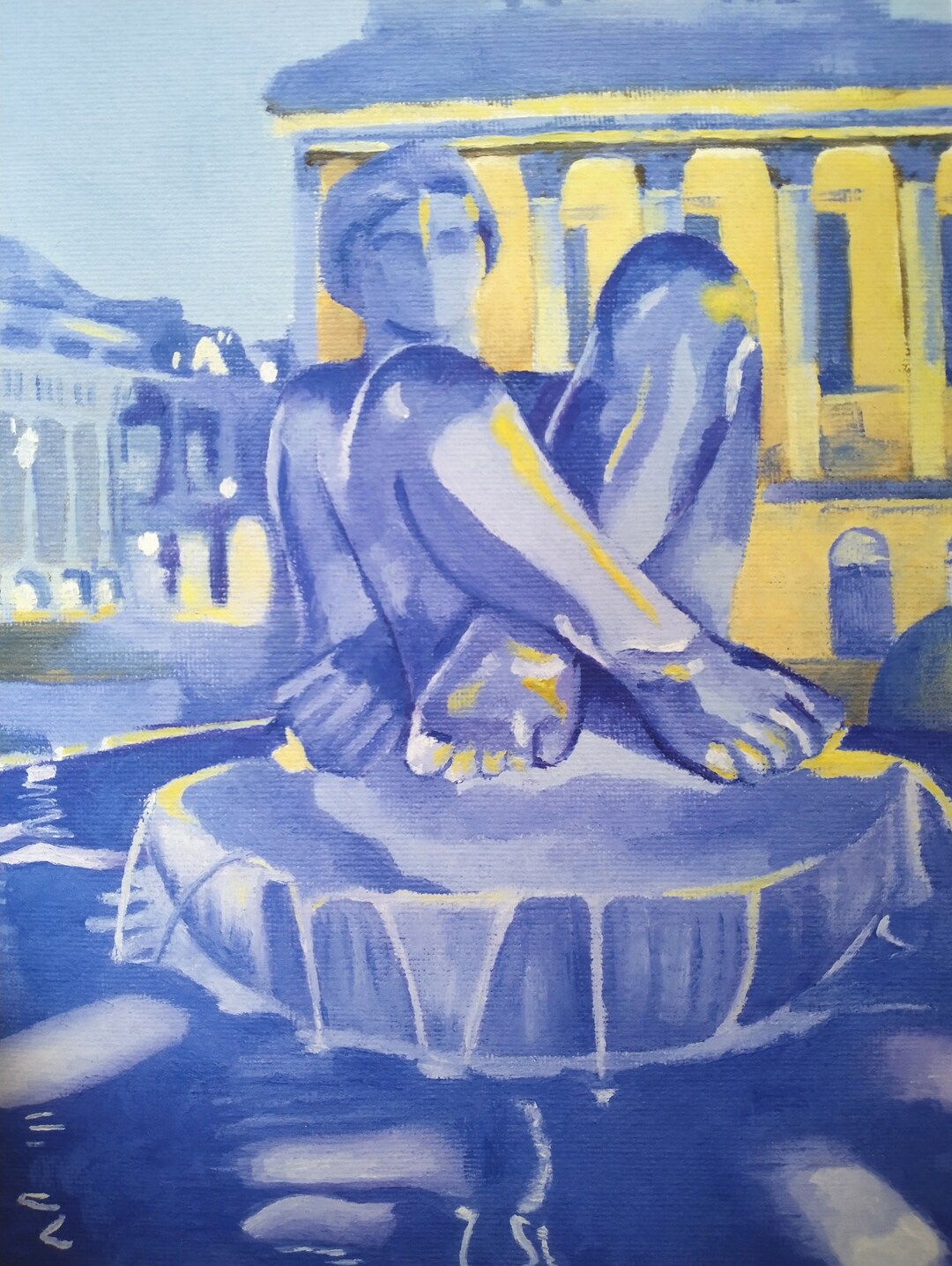 Floozy in the Jacuzzi giclee print Etsy Italia