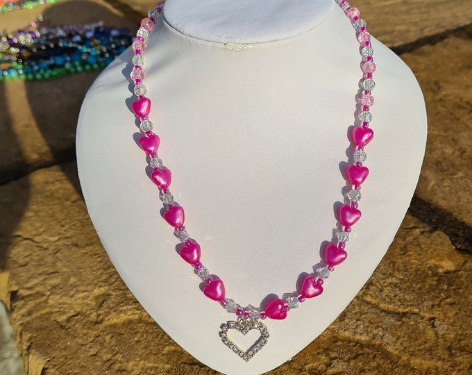 Handmade beaded necklace