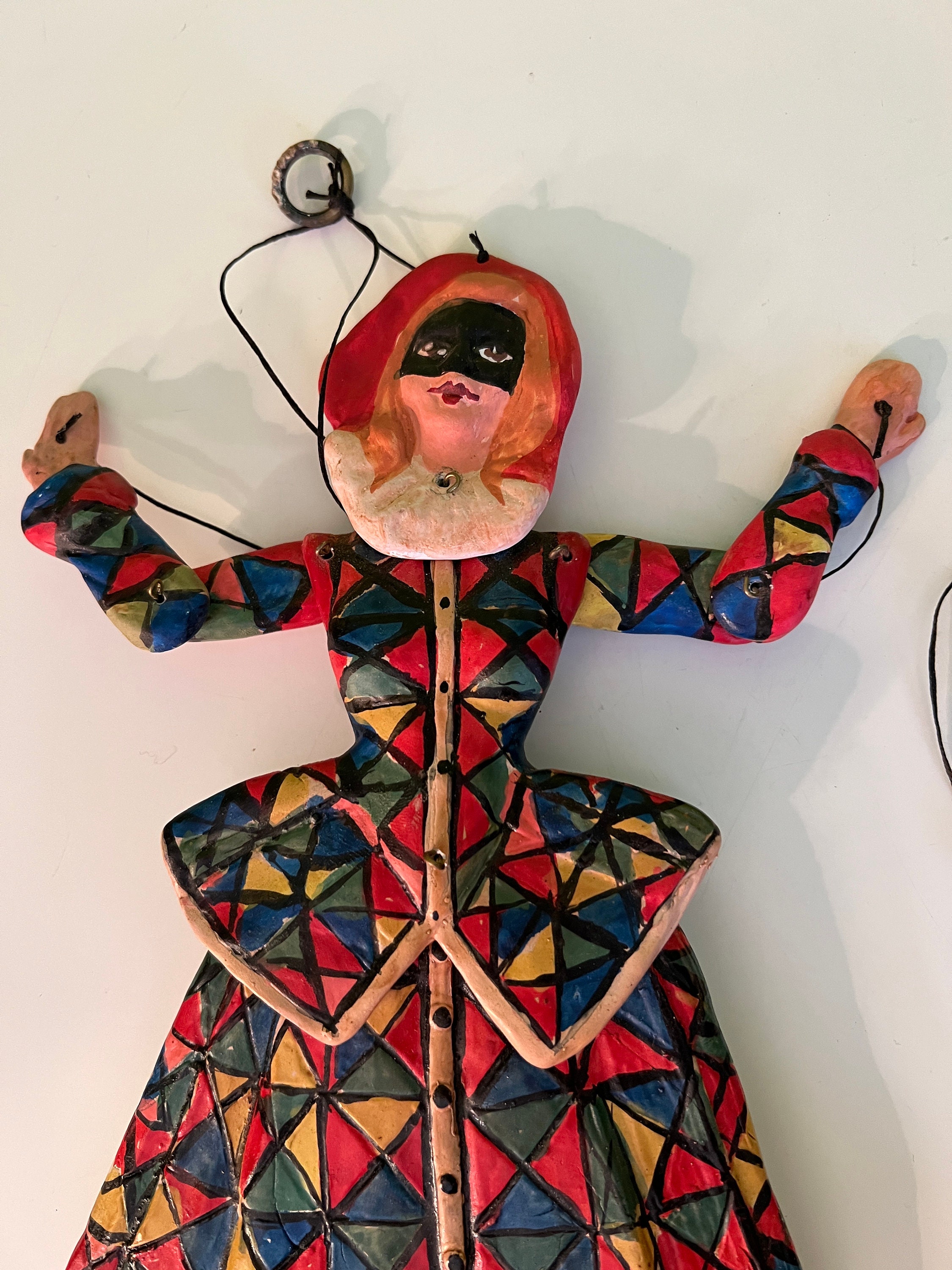 Commedia Dellarte Pottery Arlecchina and Etsy