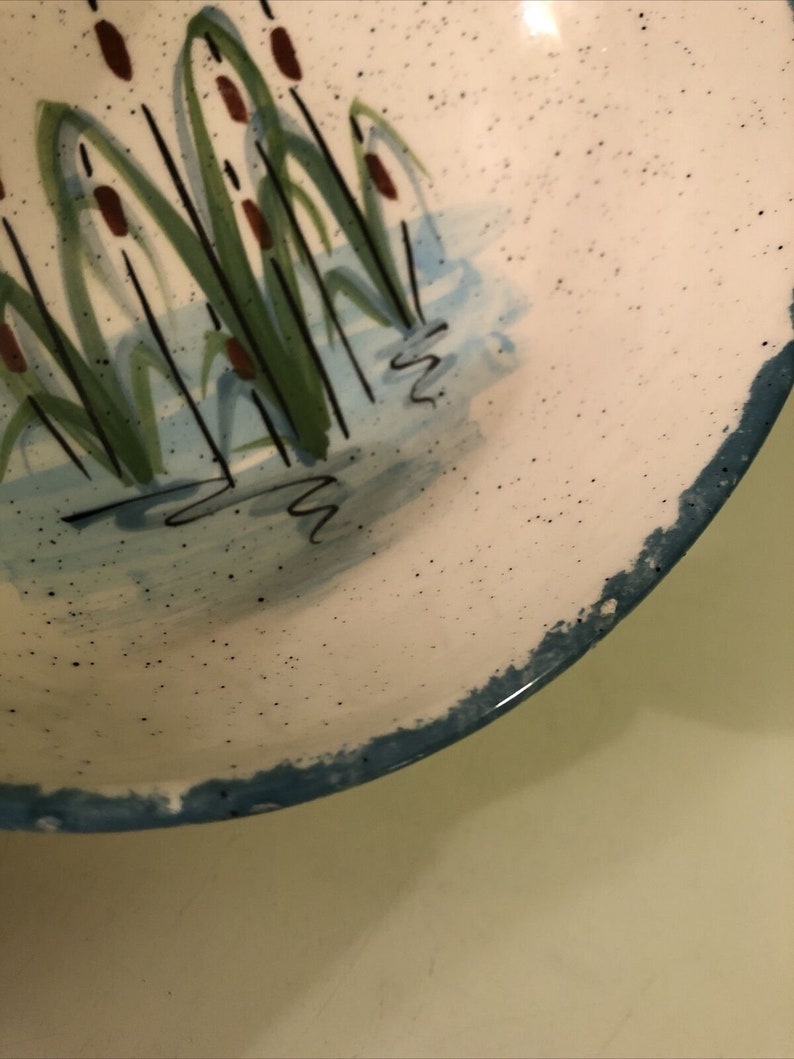 Vintage Jobi Art Pottery MA Cattails Lot of 4 Teapot W/lid Etsy