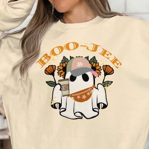 Boo-Jee Ghost Halloween Shirt, Halloween Sweatshirt, Halloween Shirts, Women Halloween Shirt, Women Halloween Costumes, Kids Halloween