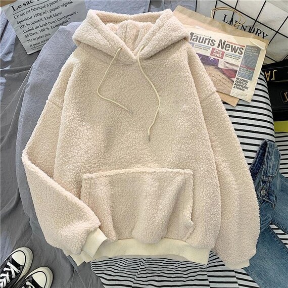 Fuzzy Hoodie to Keep You Cozy and Warm 