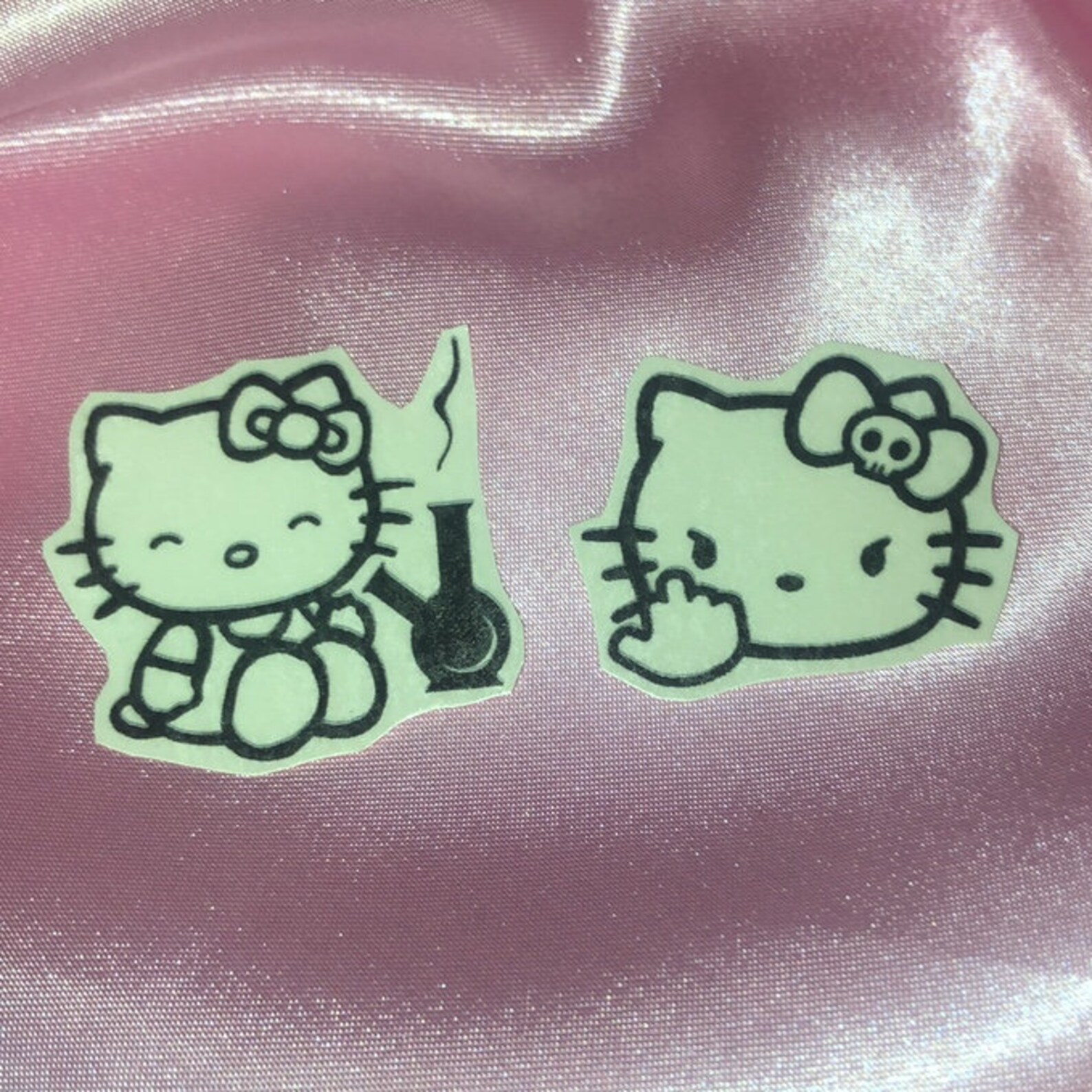 2 hello kitty temporary tattoos Etsy