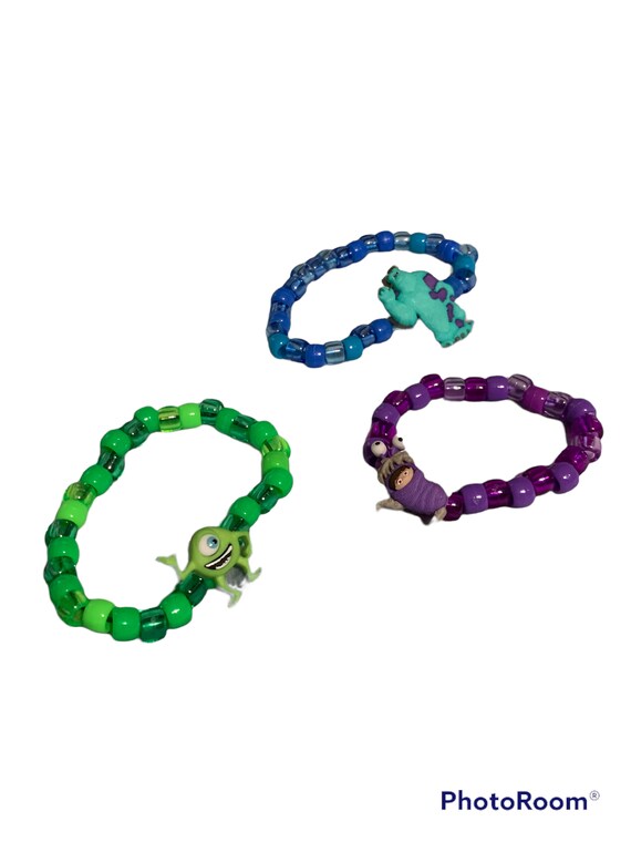 Monsters Inc. Bracelets Etsy