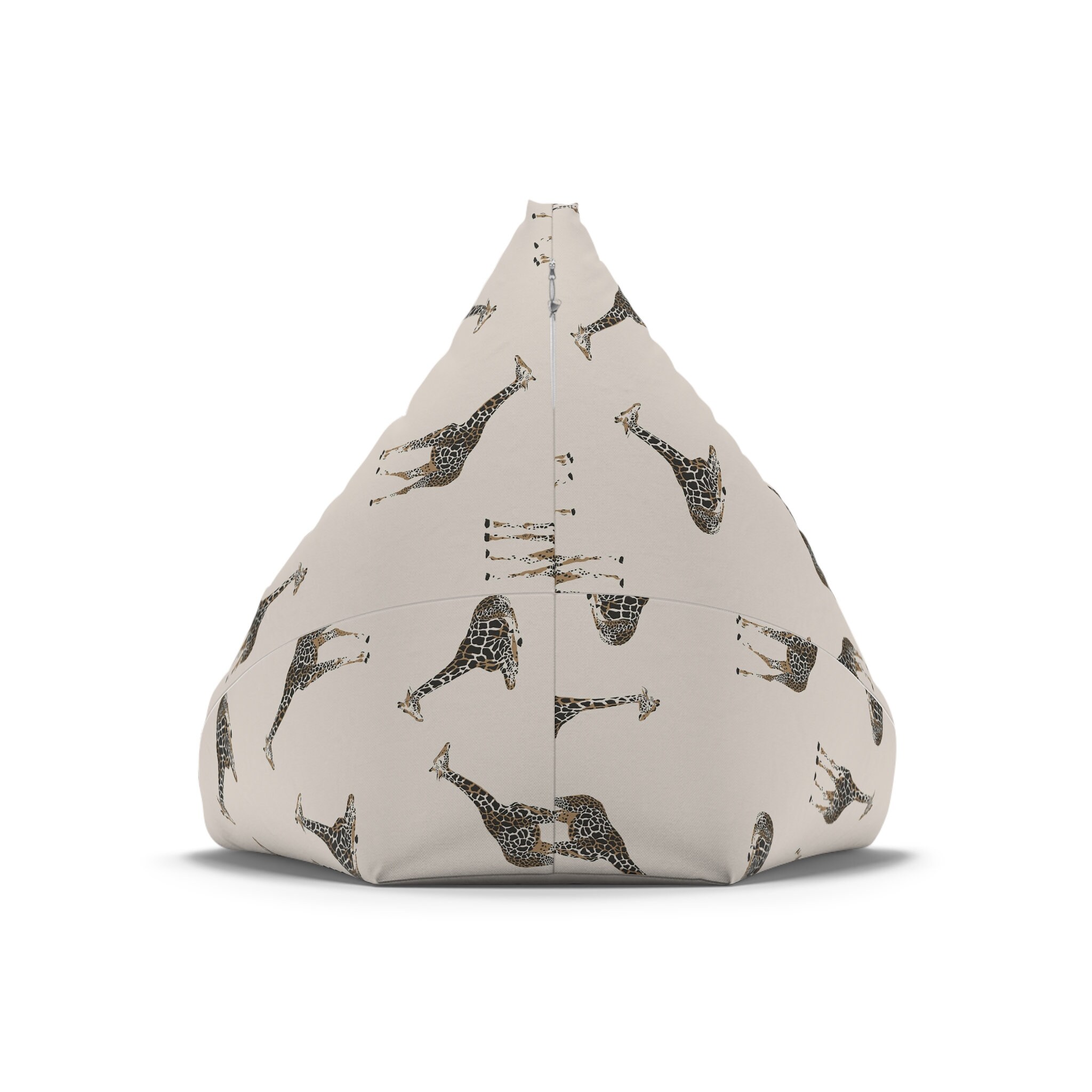 Jungle Safari Giraffe Bean Bag Chair Cover, Animal Lover Gift, Toddlers