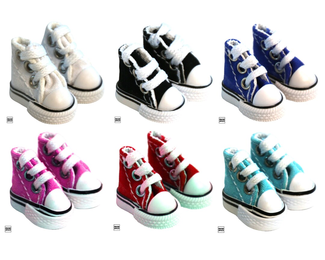 Mini Finger Shoes for Fingerboarding and School, Finger Break Dance