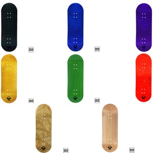 Jeu de 5 plis « Série Eco » en érable, Finger Space, 8 couleurs de plis différents