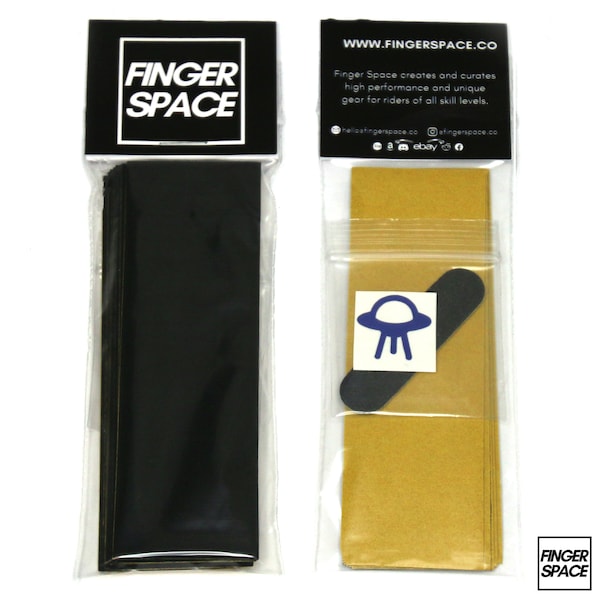 1mm Space Foam Tape -"Black Hole" Fingerboard Foam Tape for Fingerboarding, Mini Skateboards and More