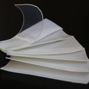 Crystal Clear Silicone Fingerboard Tape - 1mm Tape for Fingerboarding, Mini Skateboards and More