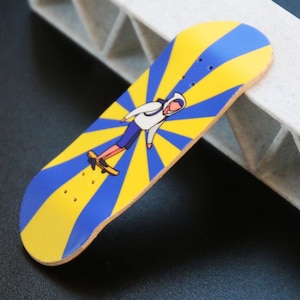 The &quot;Skaterverse&quot; Eco Series Graphic Fingerboard Deck by Finger Space