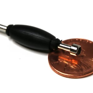 Black Double Sided Fingerboard & Tech Deck Tool - Mini Screwdriver and Nut Driver