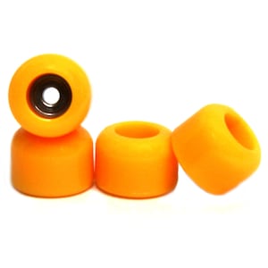 Rodas de escala Tangerine Orange Cloud Nine Cruiser - Rodas em miniatura com espaço para dedos