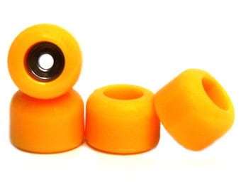 Tangerine Orange Cloud Nine Cruiser Fingerboard Wheels - Finger Space Miniature Wheels