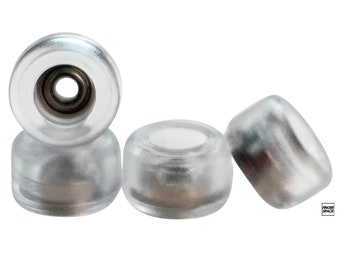 Crystal Clear CNC Fingerboard Wheels - eine großartige Option für Anfänger, Budget-Fingerboard-Sets und Outdoor-Fingerboard-Sets