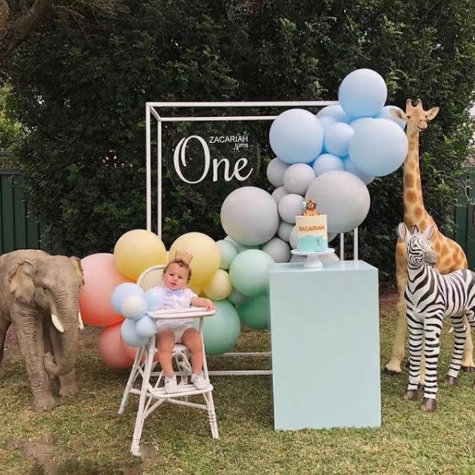 Birthday Balloon Arch Kit Party Decorations Colourful Etsy