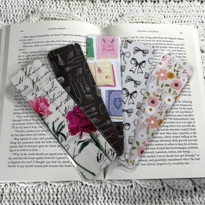 The Lara Jean Collection | Patterned Bookmarks | Laminated | Double-sided