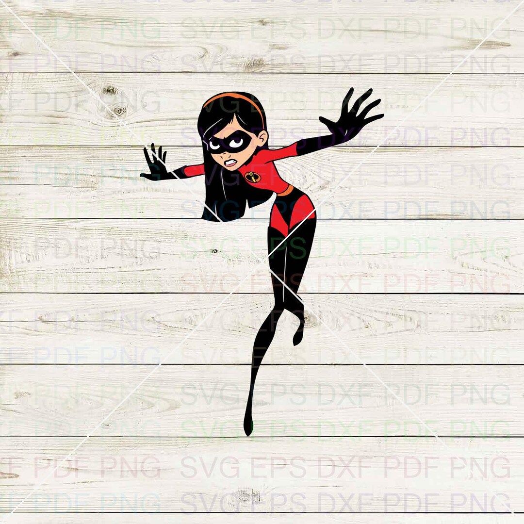 Violet the Incredibles 012 Svg Dxf Eps Pdf Png Cricut - Etsy