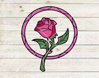 Enchanted Rose Art Etsy